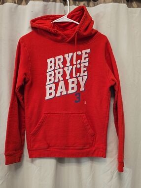 Delta Red Fleece Pullover Hoodie with Tag